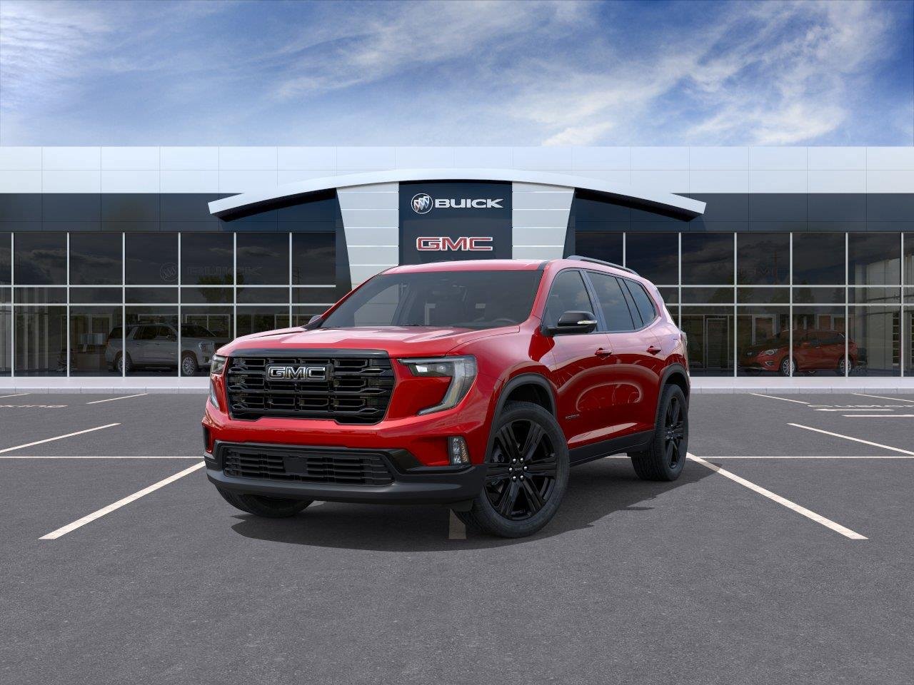 New 2027 Volcanic Red Tintcoat GMC Elevation image 8
