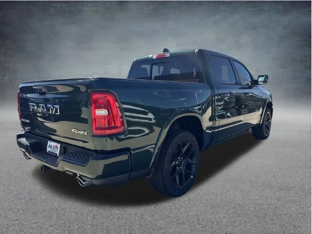 New 2026 Serrano-Green Metallic Exterior Paint RAM Laramie image 8