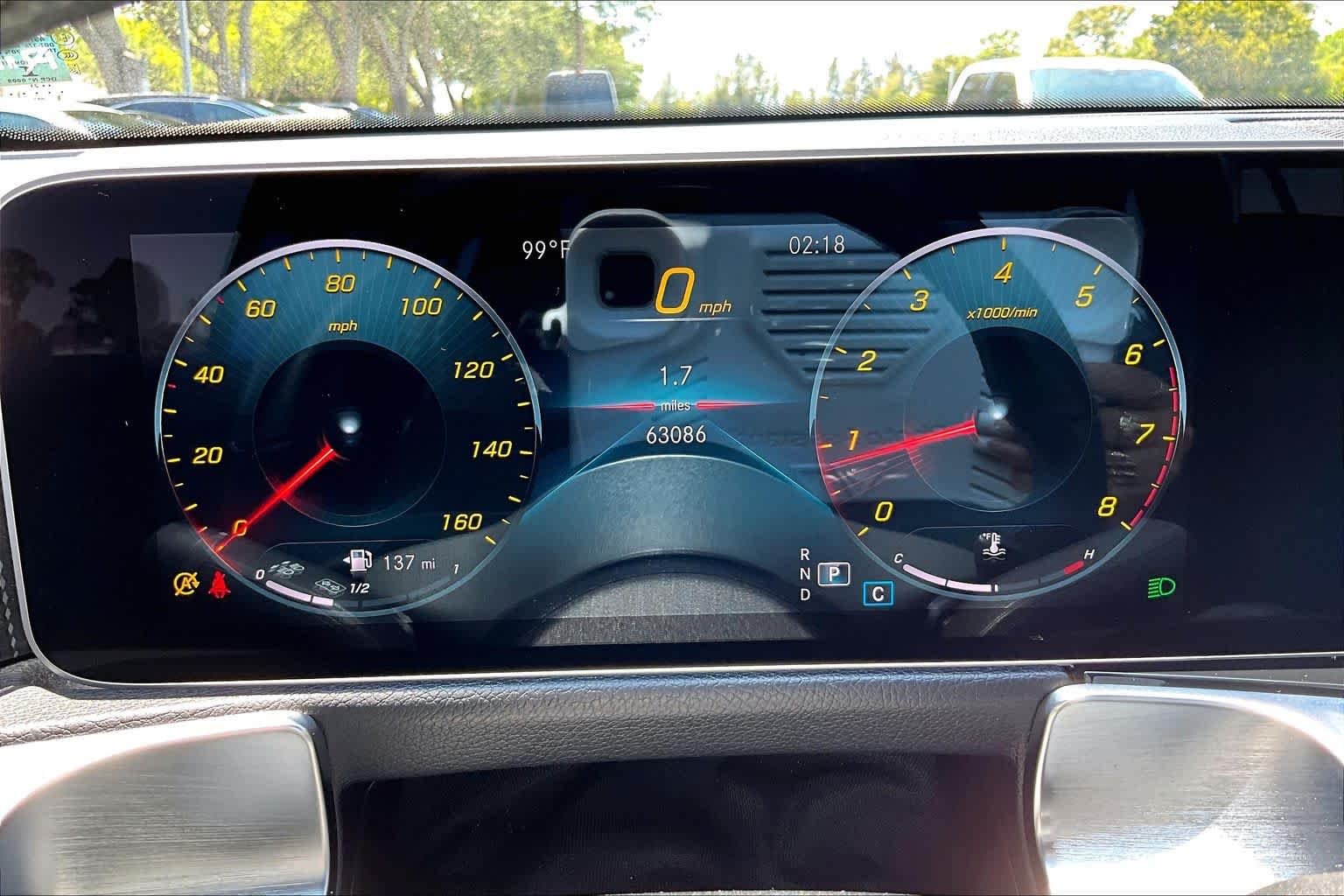 Used 2021 Galaxy Blue Metallic Mercedes-Benz GLB 250 image 24
