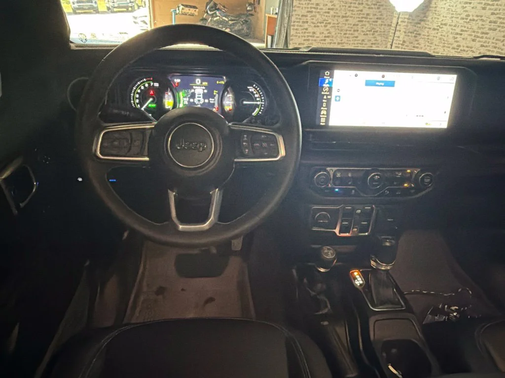 Used 2024 Black Clearcoat Jeep High Altitude 4xe image 16