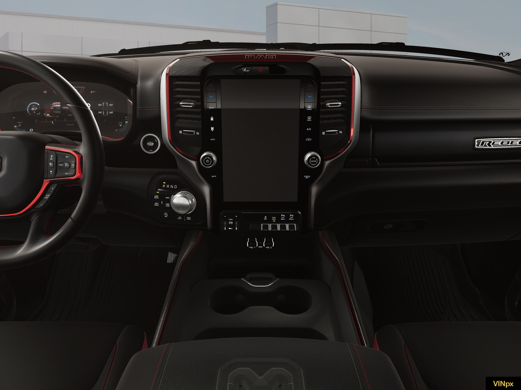 New 2026 Granite Crystal Metallic Clear-Coat Exterior Paint RAM Rebel image 17