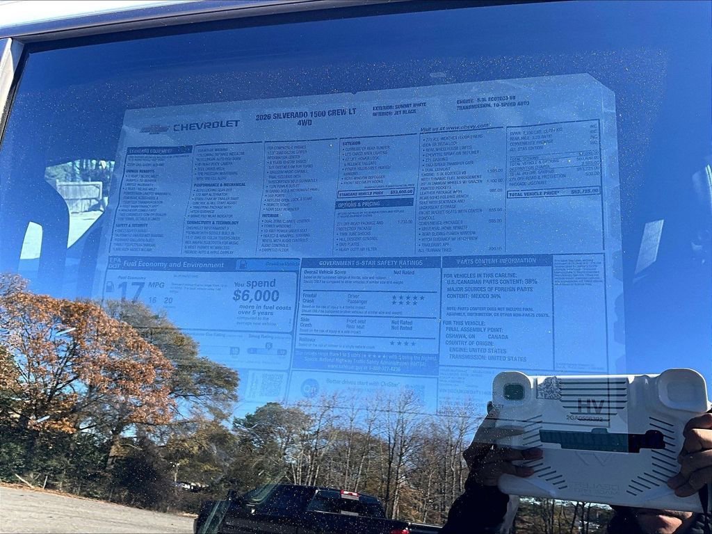 New 2026 Chevrolet Silverado 1500 LT 4D Crew Cab