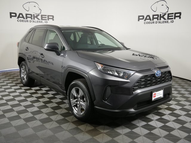 Used 2022 Magnetic Gray Metallic Toyota Hybrid LE image 4