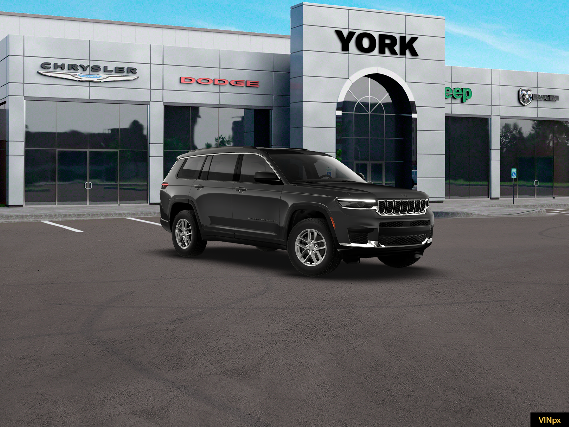 New 2026 Baltic Gray Metallic Clear-Coat Exterior Paint Jeep Laredo X image 23