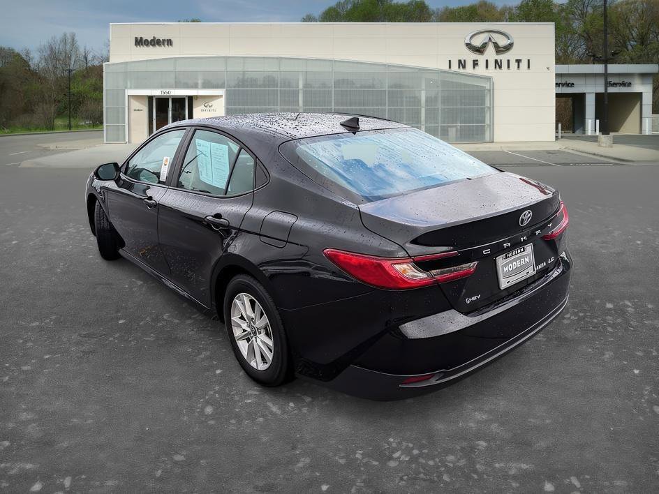 Used 2025 Midnight Black Metallic Toyota LE image 5