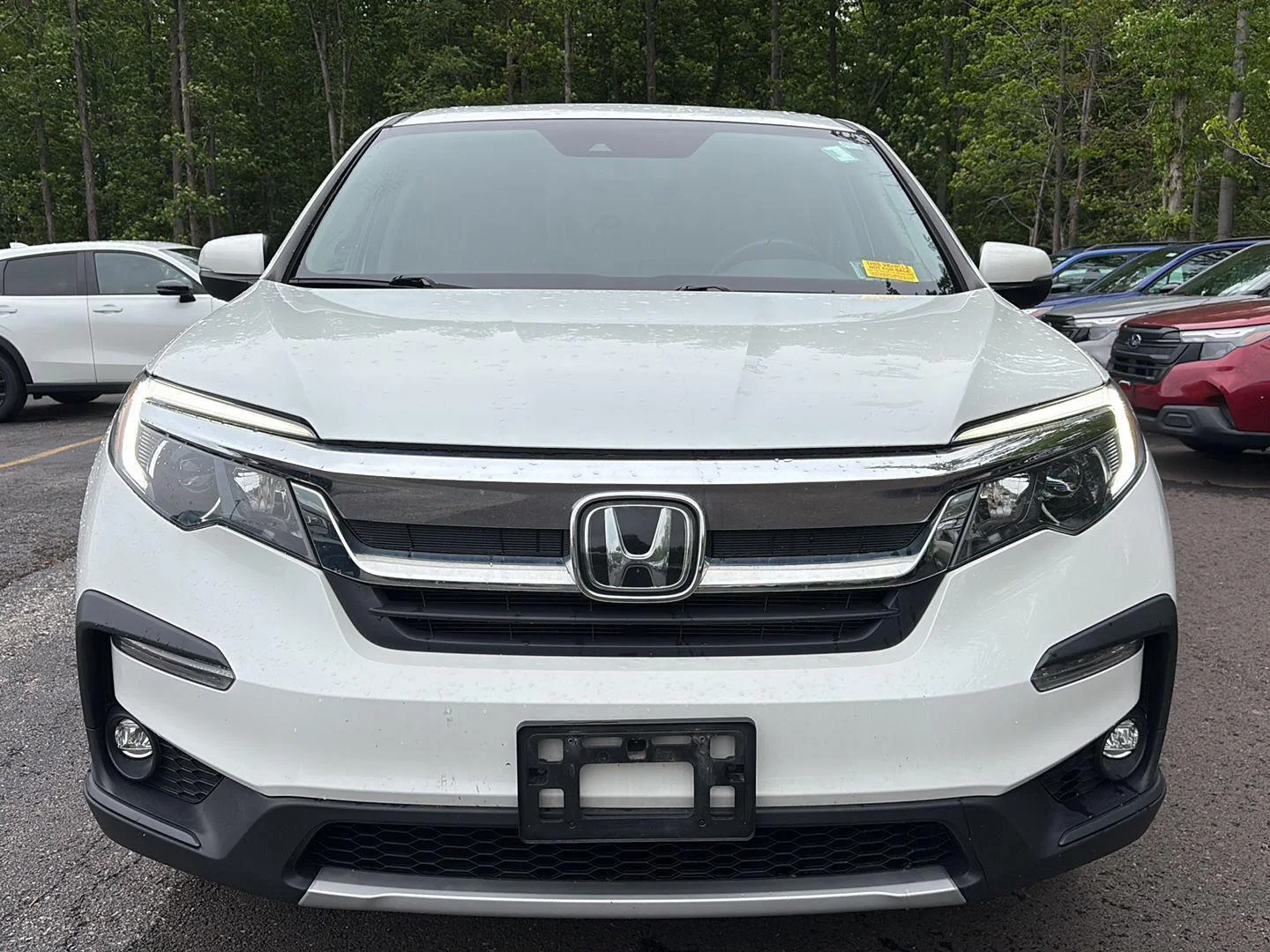 Used 2021 Platinum White Pearl Honda EX-L image 14