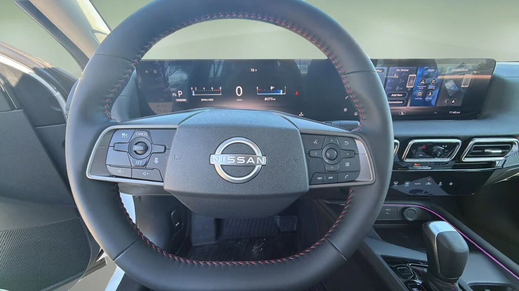 Certified Used 2026 Aspen White Super Black Nissan SR image 9