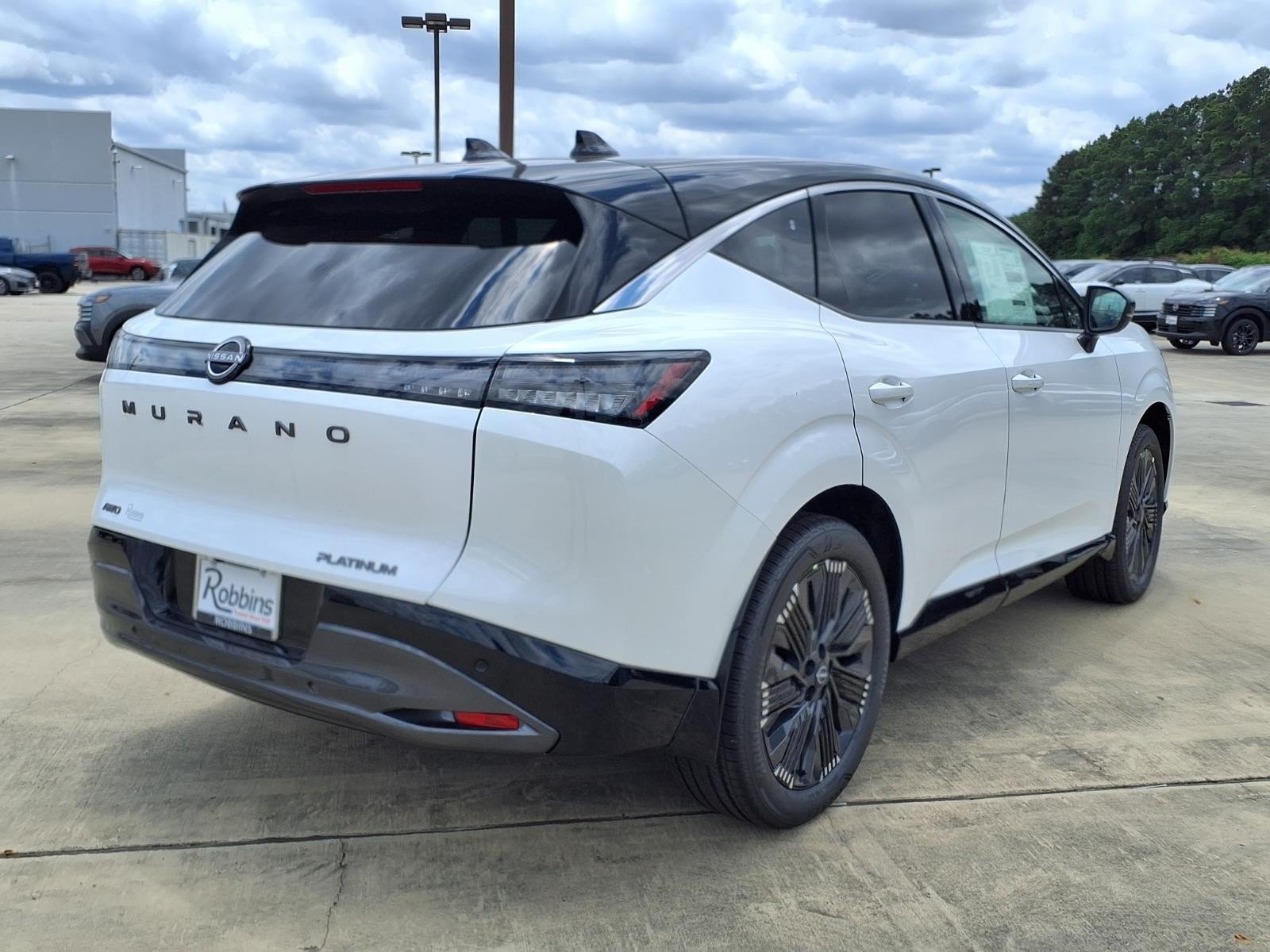 2026 Nissan Murano Platinum White at Robbins Nissan