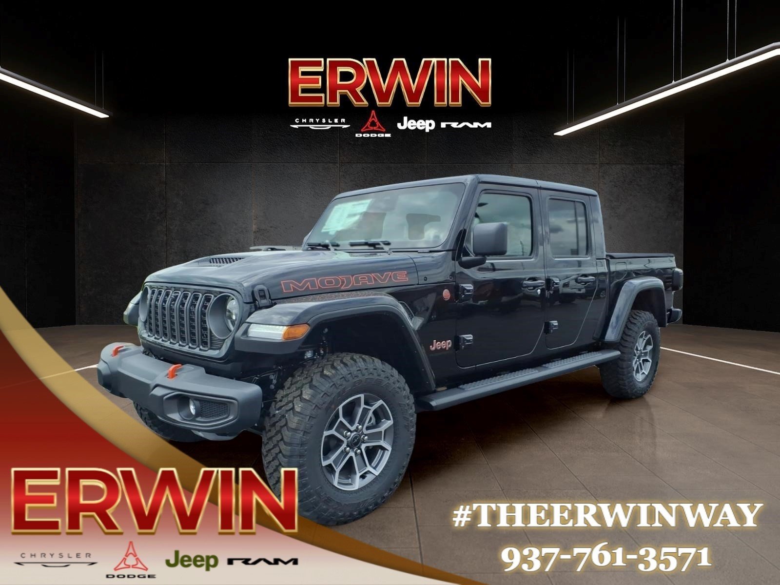 New 2026 Black Clear-Coat Exterior Paint Jeep Mojave image 3