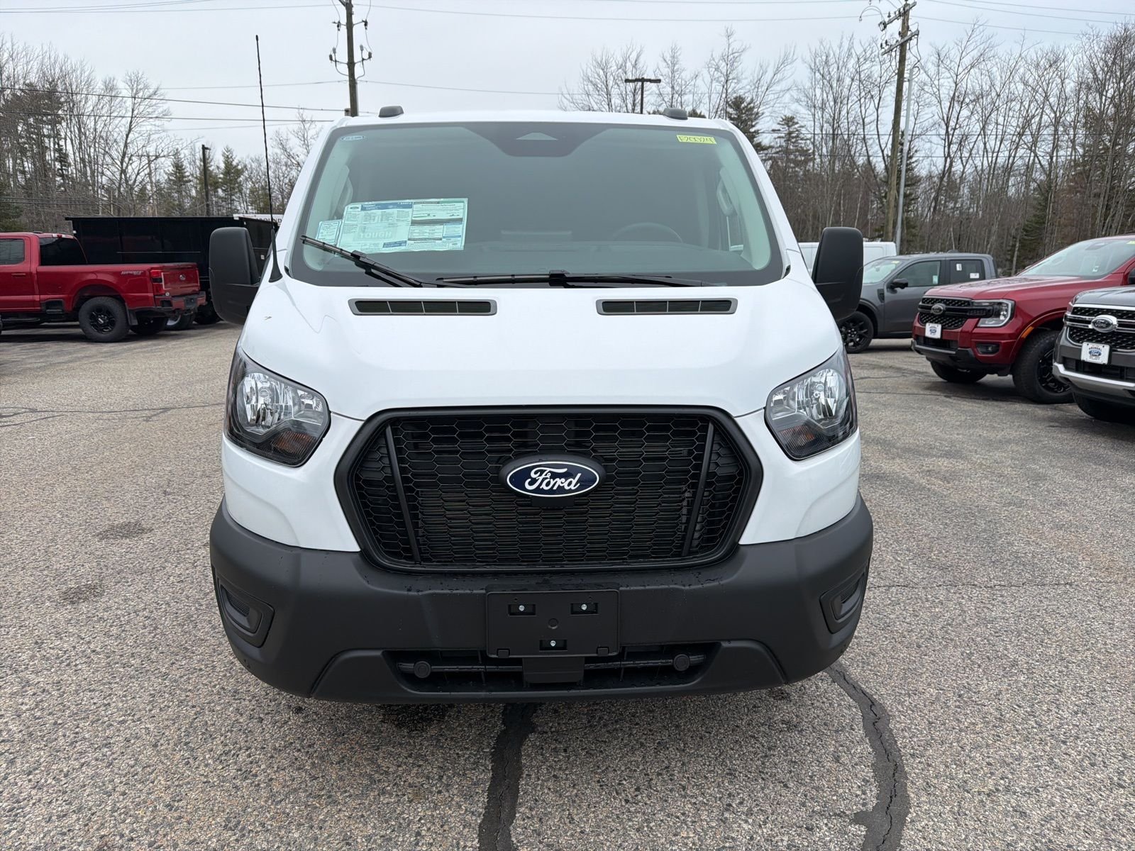 New 2026 Oxford White Ford Cargo Van image 2