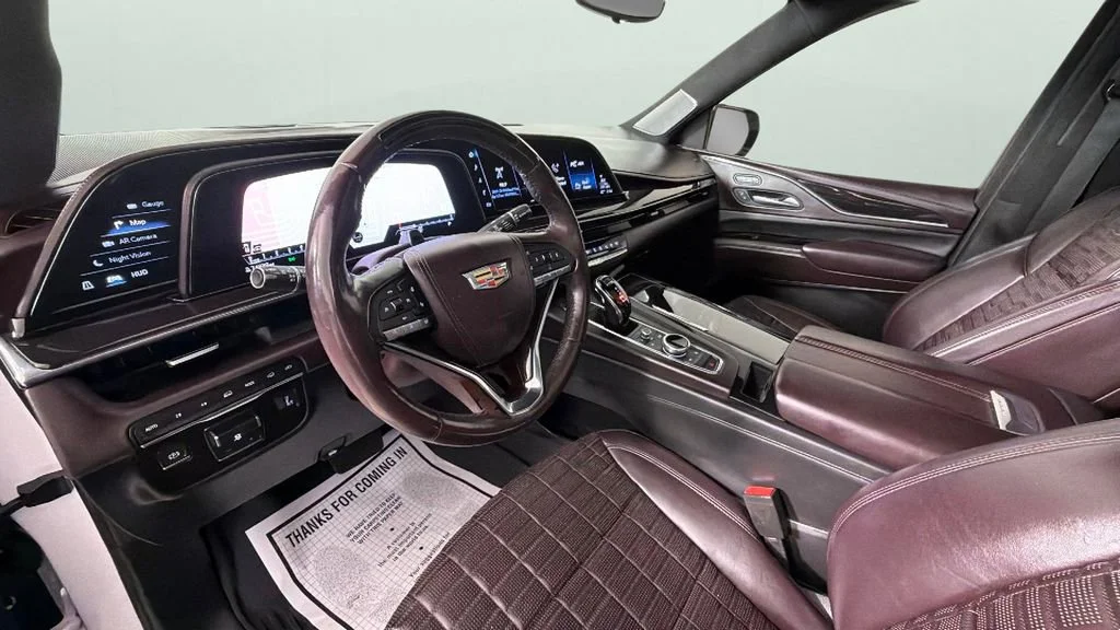 Used 2021 CRYSTAL WHITE TRICOAT Cadillac Sport Platinum image 18