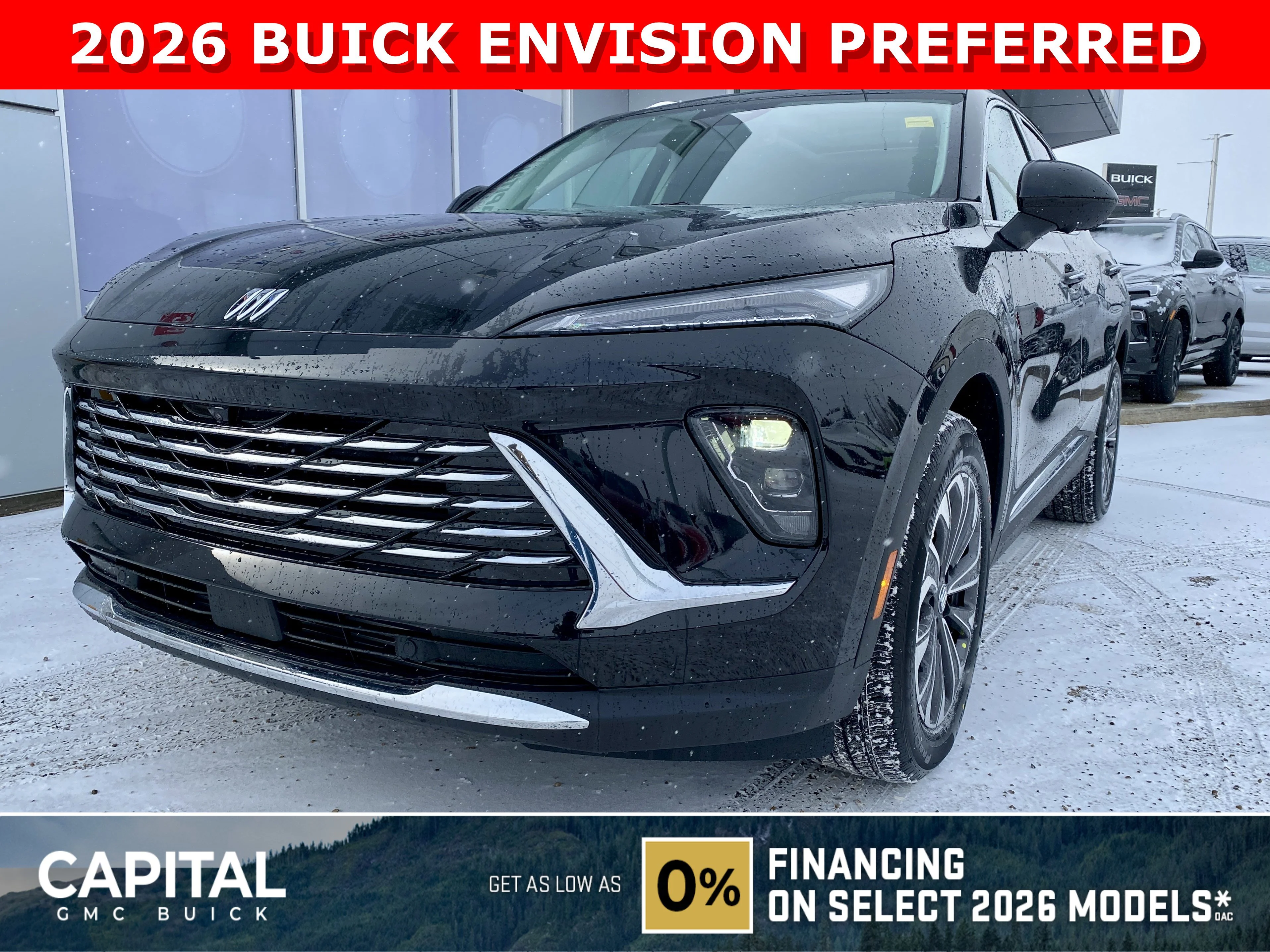New 2026 EBONY TWILIGHT METALLIC Buick Preferred image 1