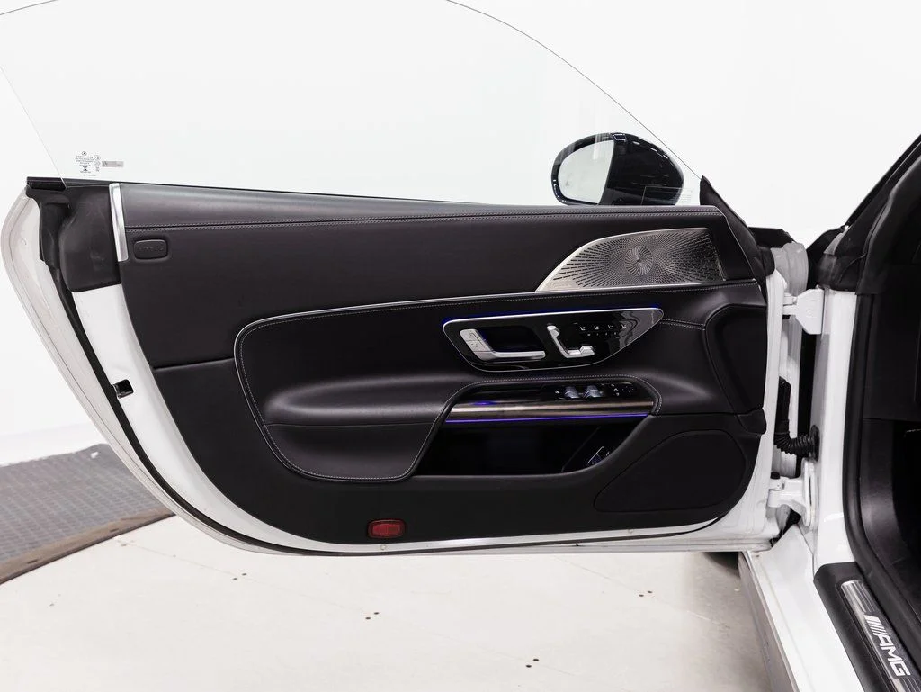 Used 2022 MANUFAKTUR Moonlight White Metallic Mercedes-Benz SL 55 AMG® image 6