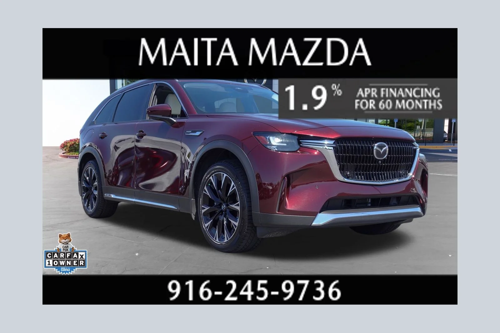 Certified Used 2024 Artisan Red Premium Mazda Premium Plus image 1
