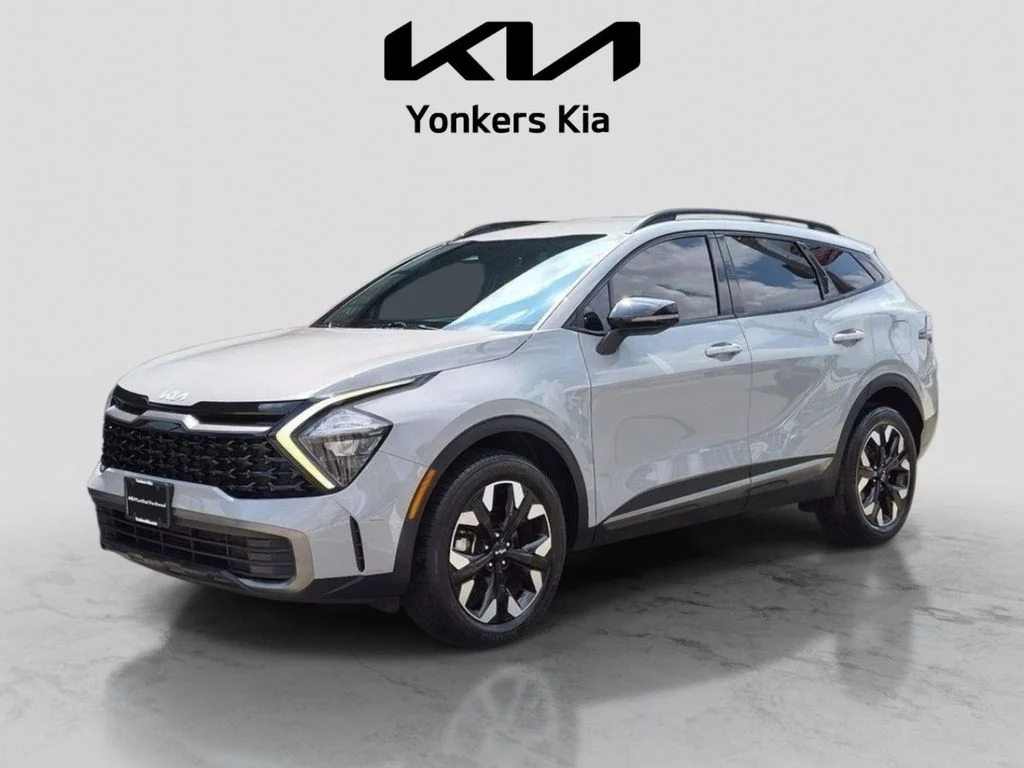 Used 2023 Gray Kia X-Line image 1
