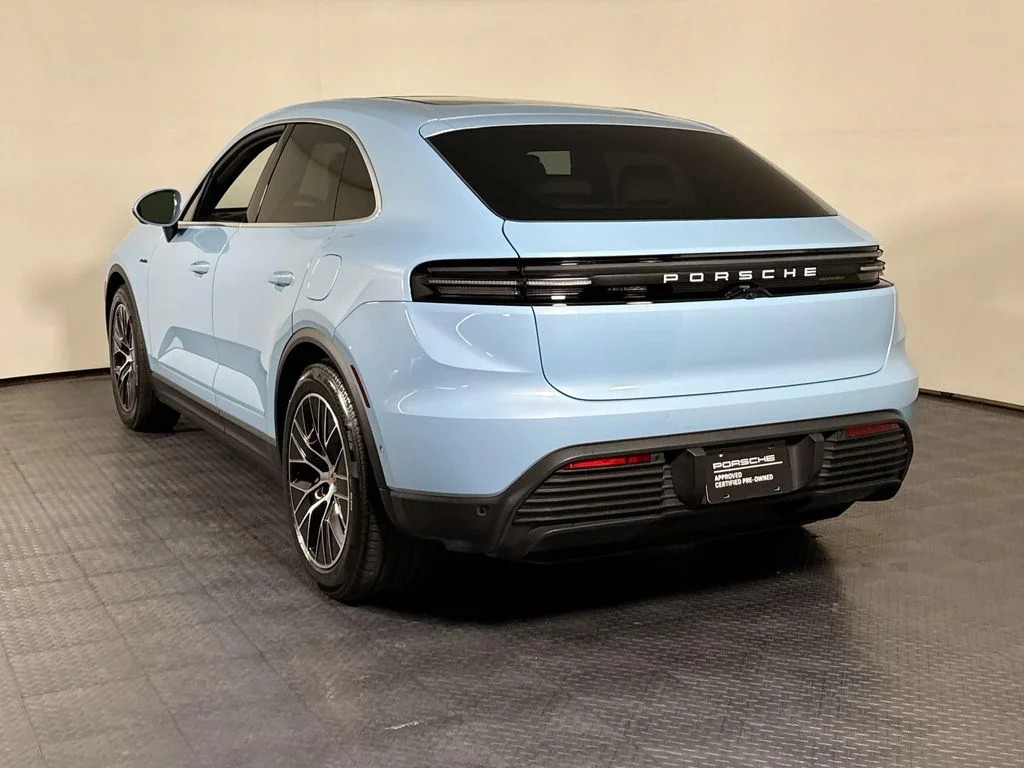 Used 2025 Frozen Blue Metallic Porsche 4S image 3