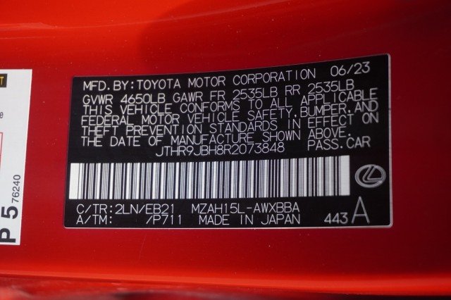 Used 2024  Lexus UX 250h F SPORT Handling image 40