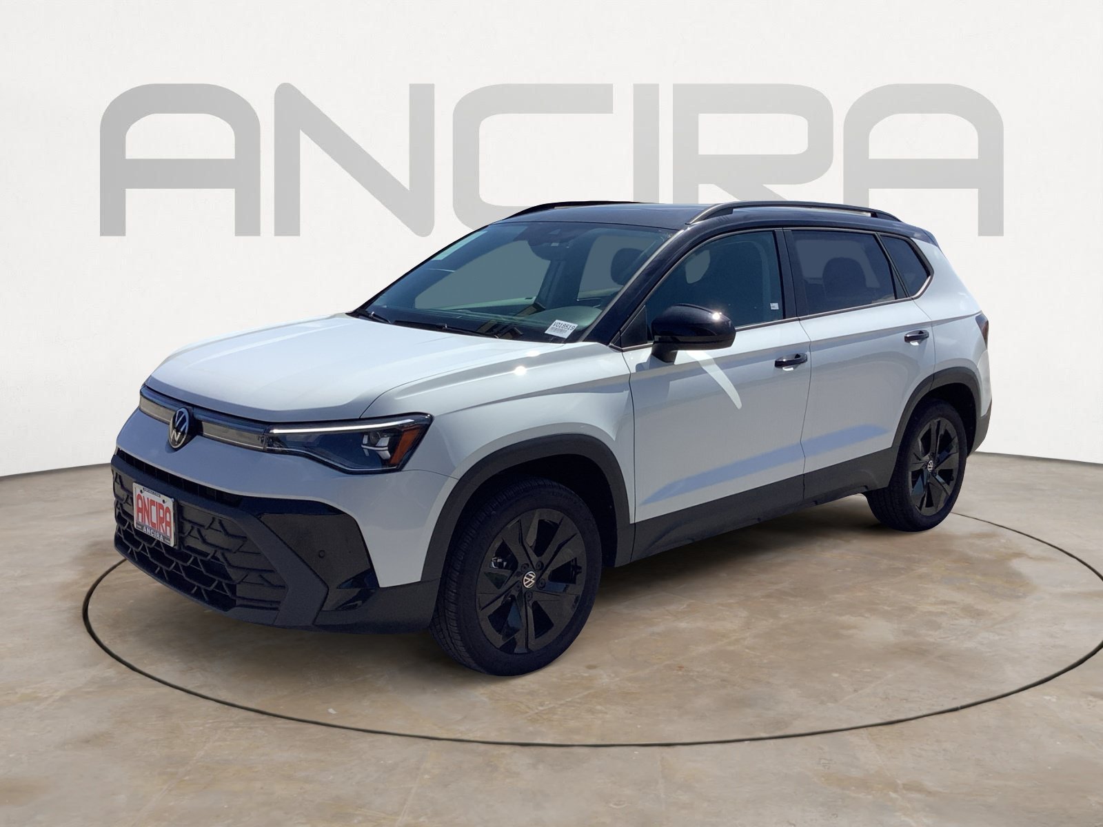 New 2026 Pure White w/Deep Black Roof Volkswagen SE Black image 4
