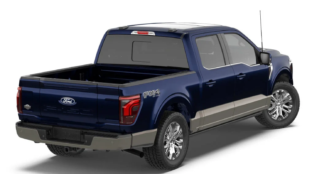 New 2026 Antimatter Blue Metallic Ford King Ranch image 3