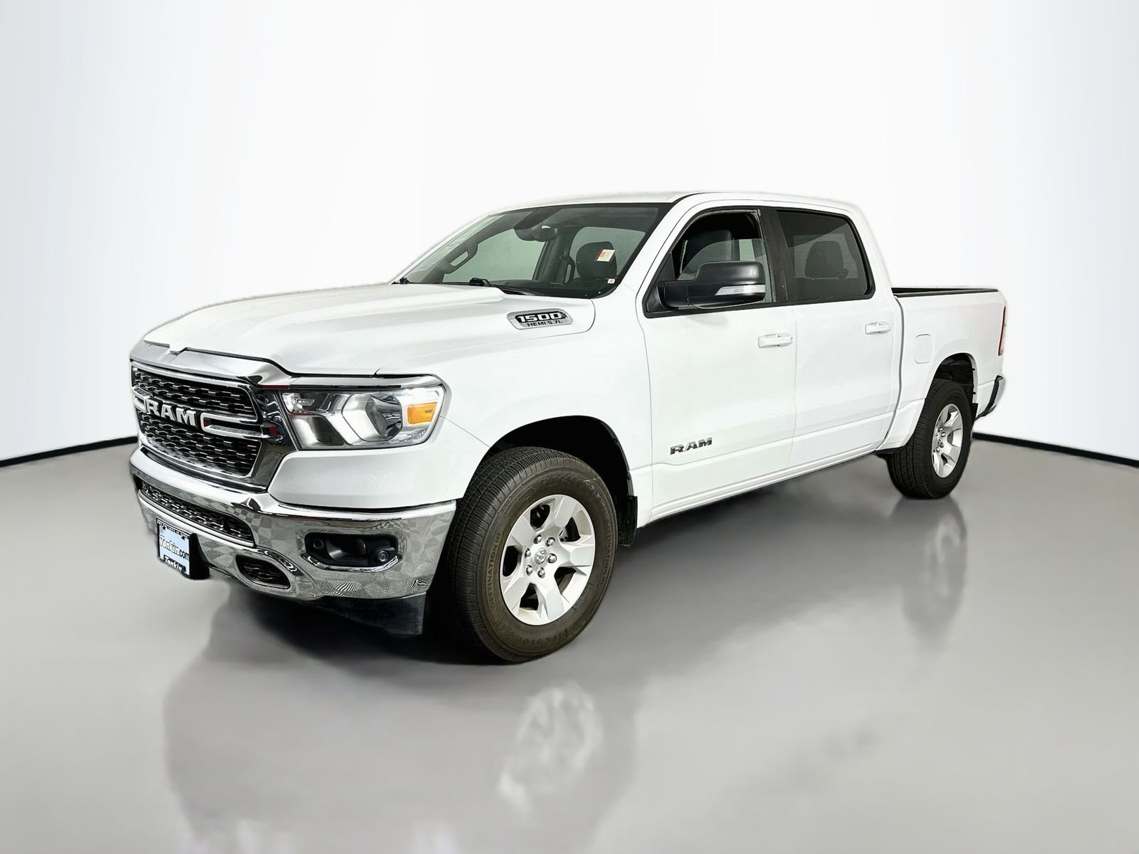 Used 2022 Bright White Clearcoat Ram Big Horn/Lone Star image 3