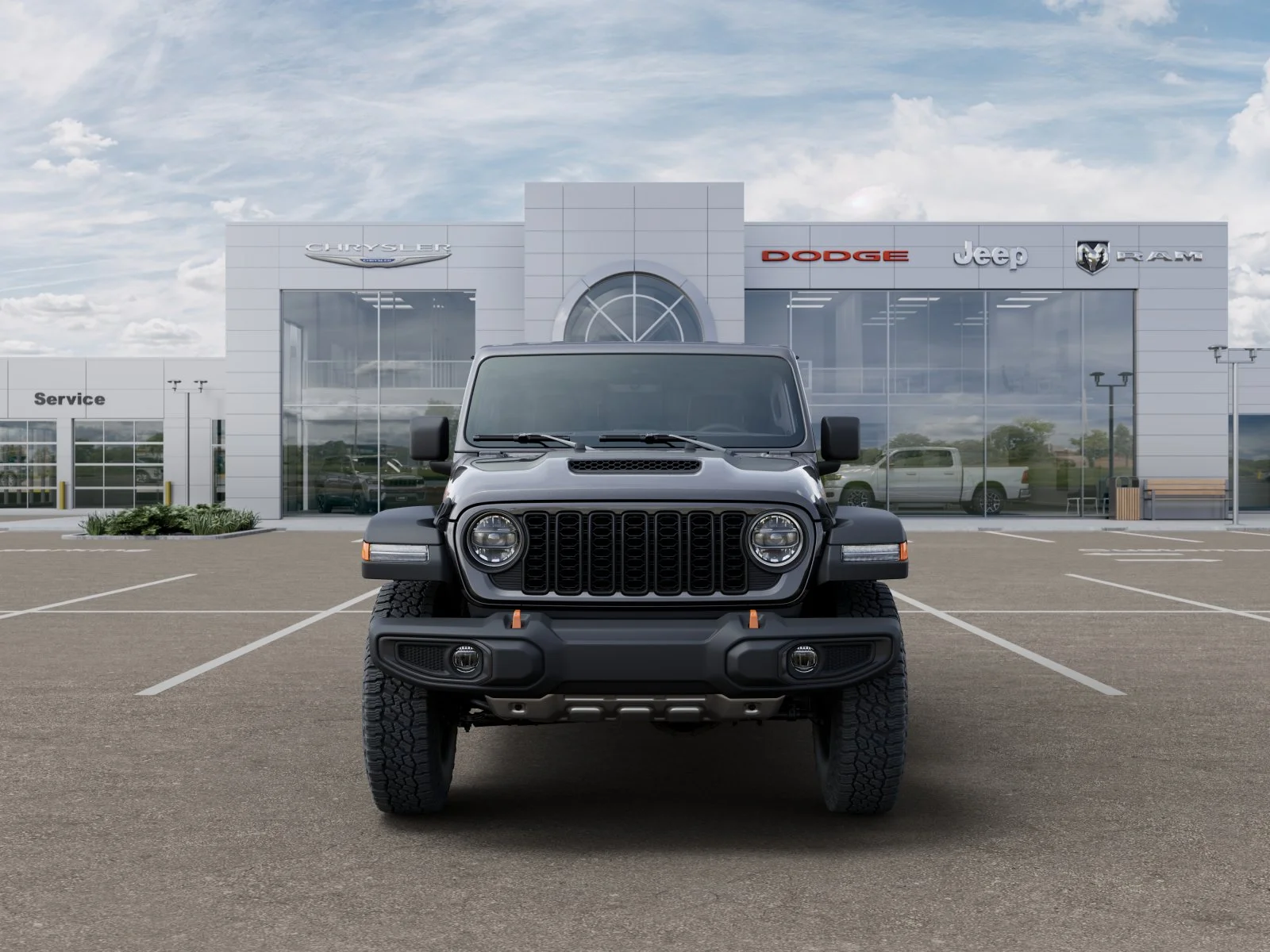 New 2025 Granite Crystal Metallic Clear-Coat Exterior Paint Jeep Mojave image 32