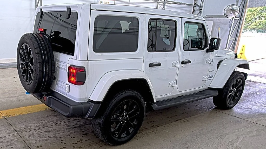 Used 2024 White Jeep Sahara 4xe image 2