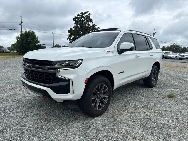 Used 2021 White Chevrolet Z71 image 1