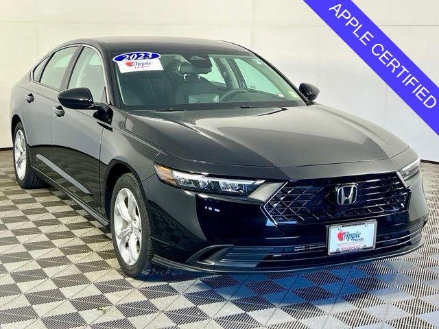 Used 2023 Crystal Black Pearl Honda LX image 1