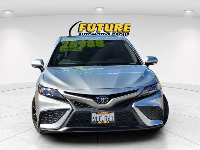 Used 2024 Silver Toyota SE AWD image 2