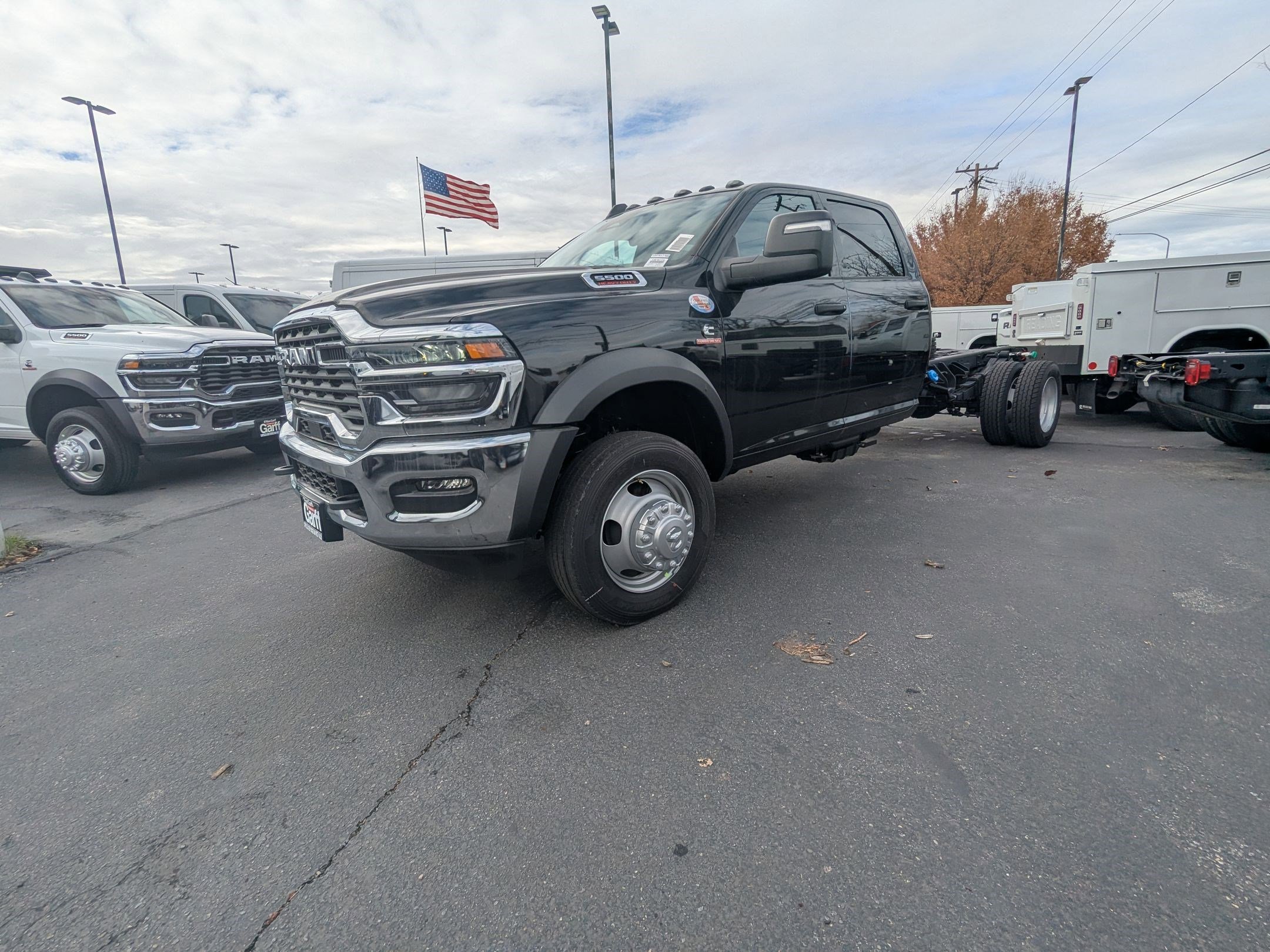 New 2026 Diamond Black Crystal Pearlcoat RAM Tradesman image 9