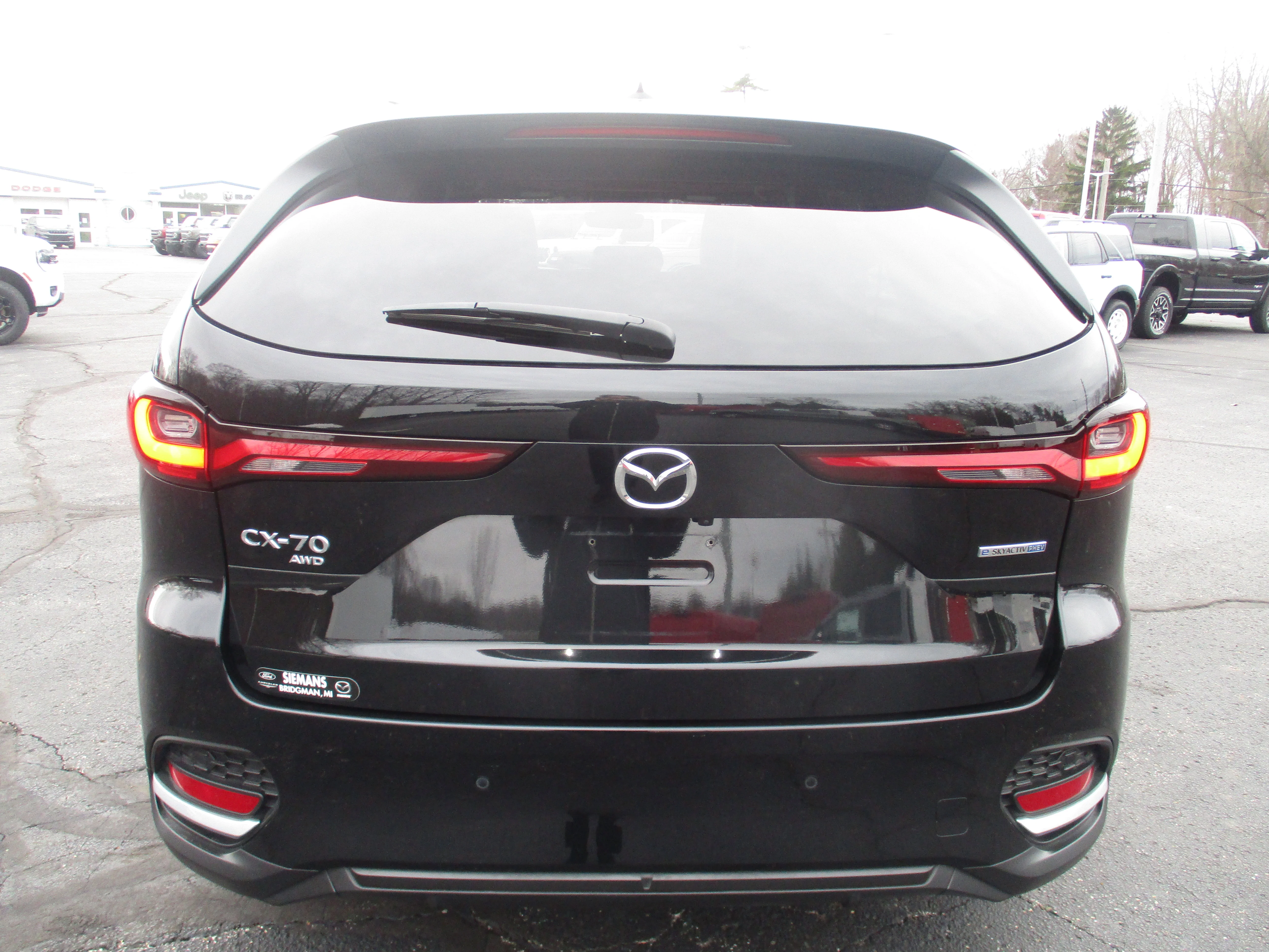 Used 2025 Jet Black Mica Mazda Premium Plus Package image 8