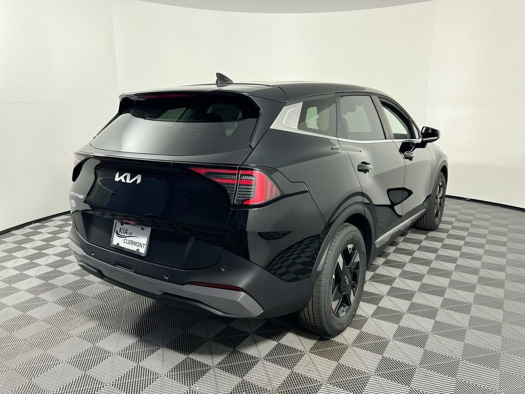 New 2026 Ebony Black Kia LX image 3