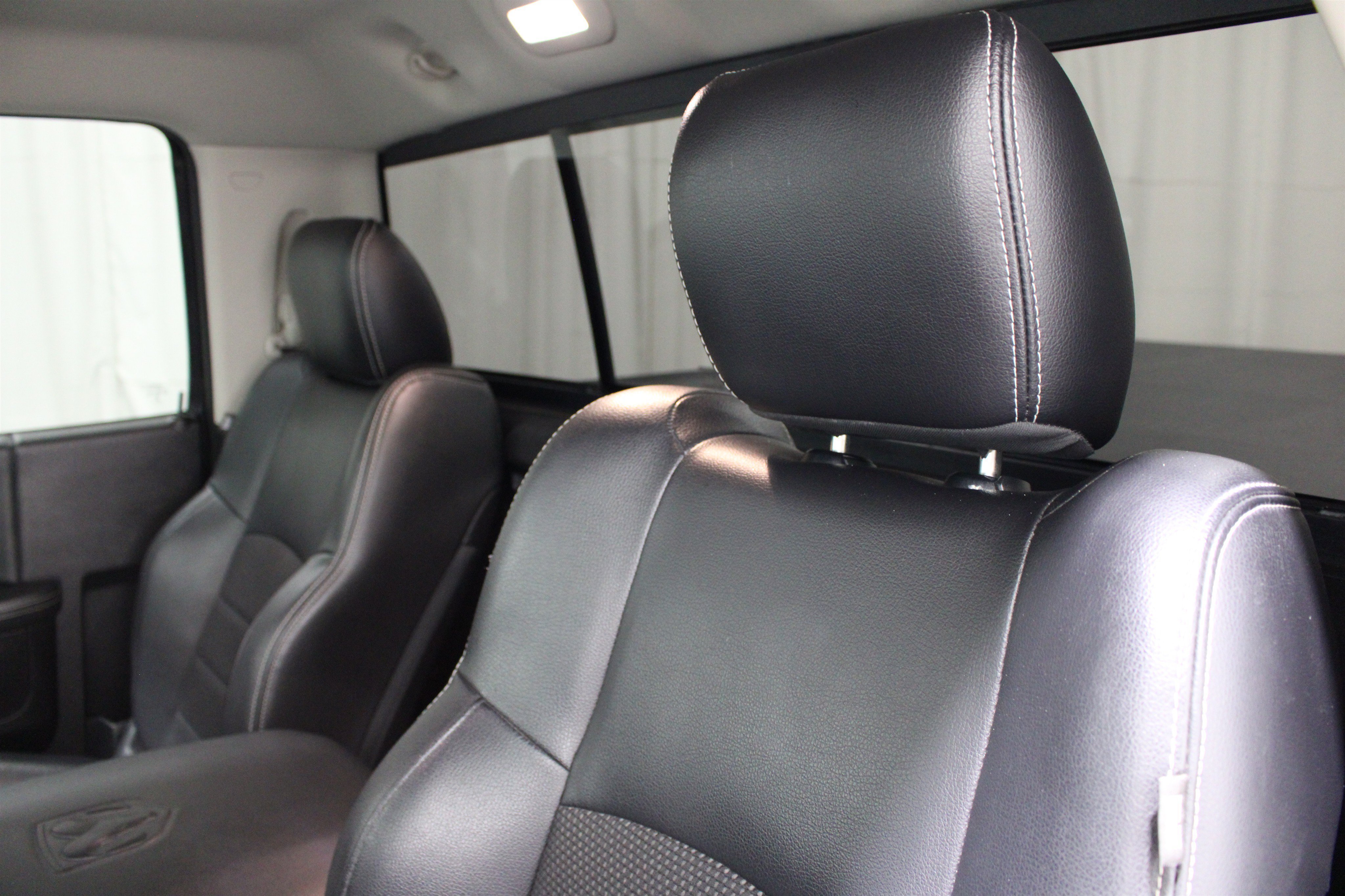 Used 2017 Brilliant Black Crystal Pearlcoat Ram Sport image 4