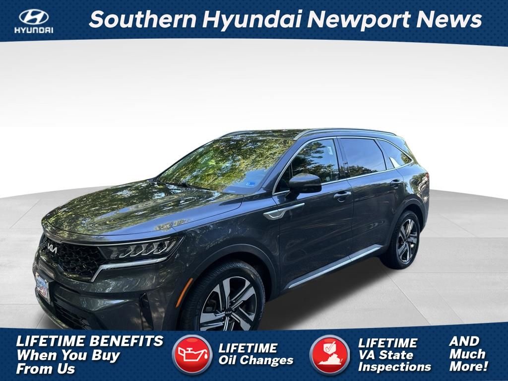 Used 2023 Gray Kia EX image 1