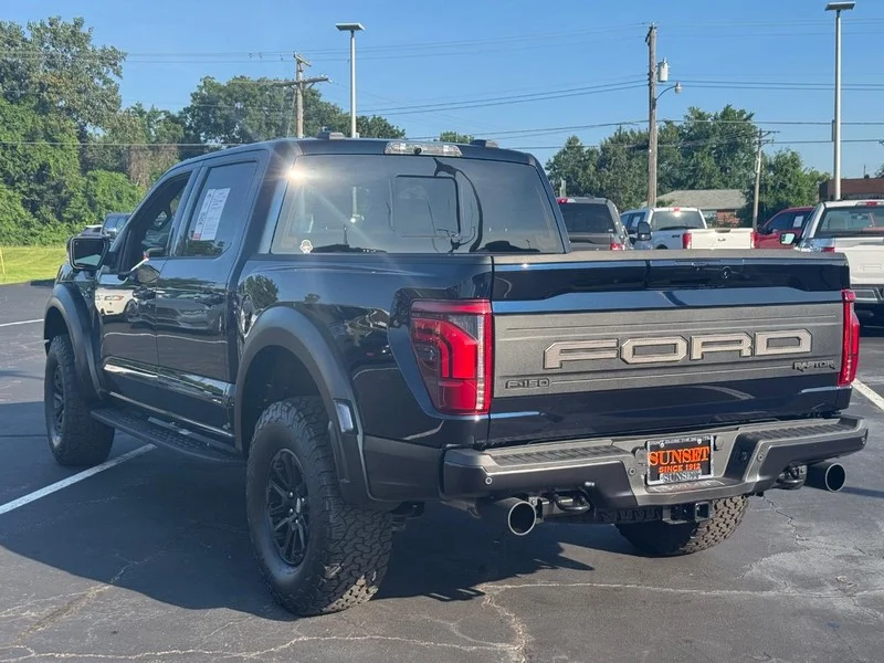 Used 2026 Antimatter Blue Metallic Ford Raptor image 7