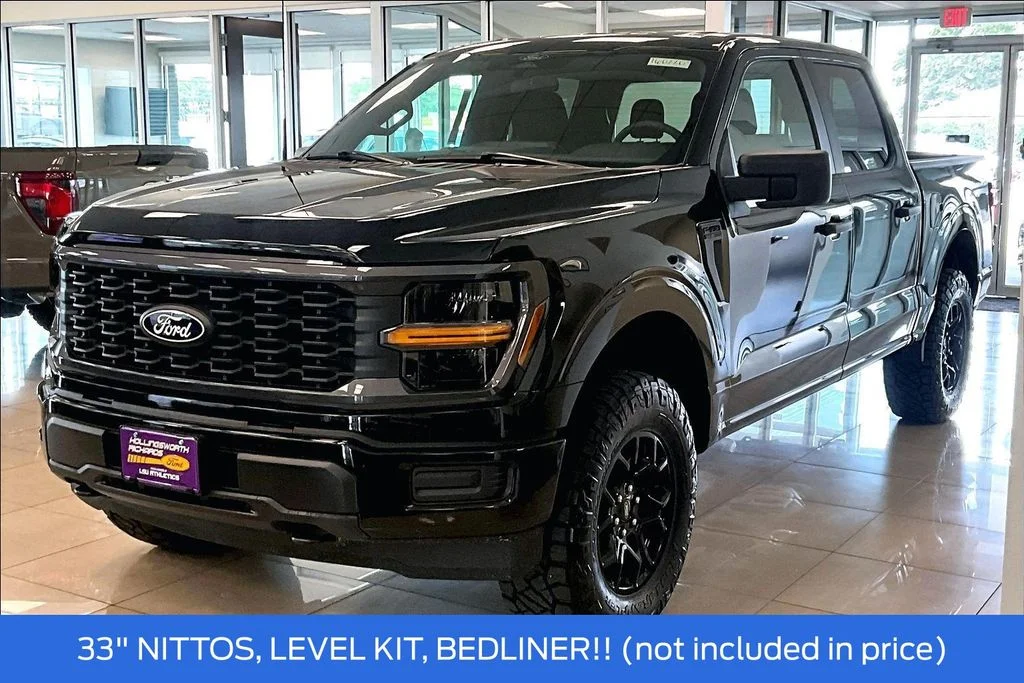 New 2026 Agate Black Metallic Ford STX® image 1