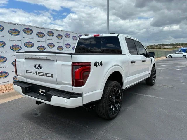 Used 2025 White Metallic Ford Platinum image 4