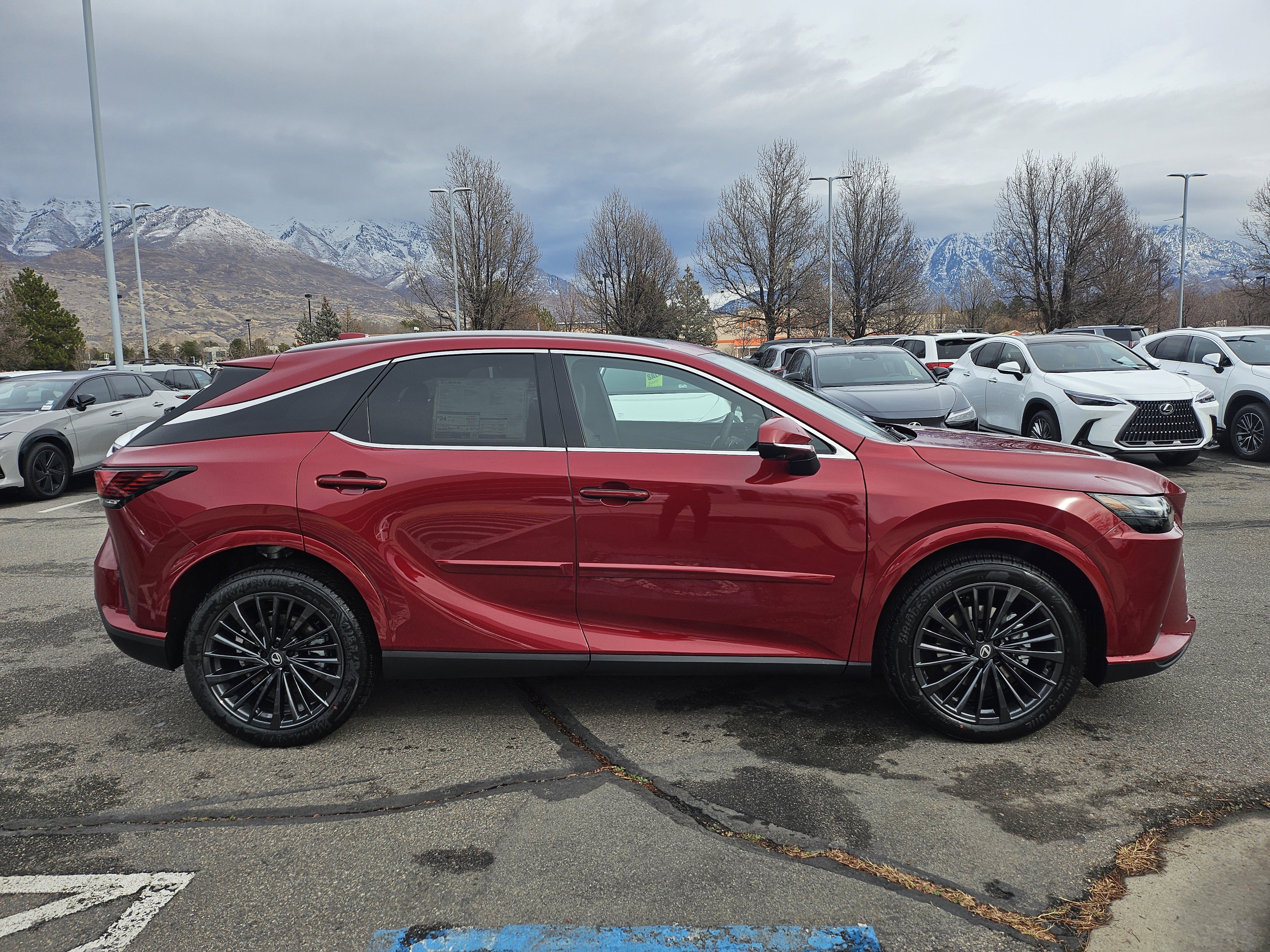 New 2026 Matador Red Mica Lexus 350 Premium image 4