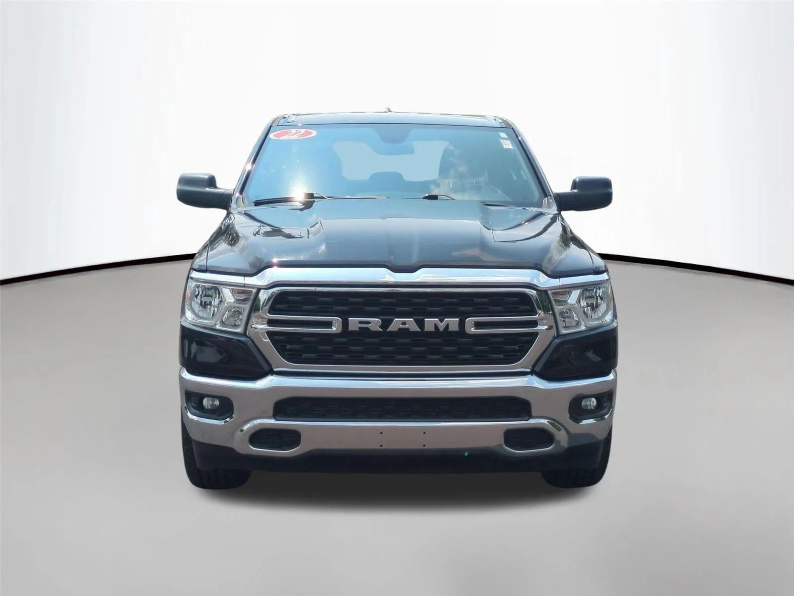 Used 2022 Diamond Black Crystal Pearlcoat Ram Big Horn image 8
