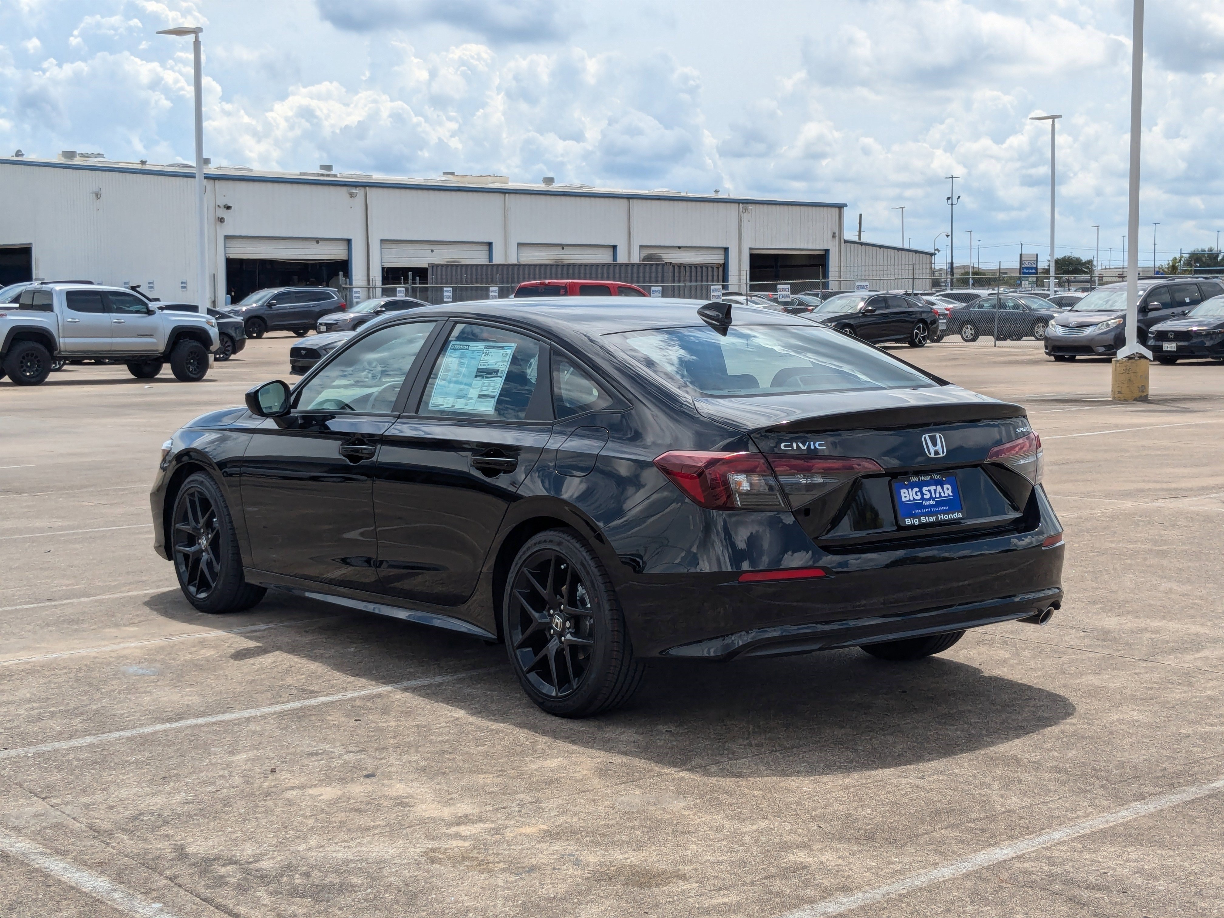 New 2026 Crystal Black Pearl Honda Sport image 6