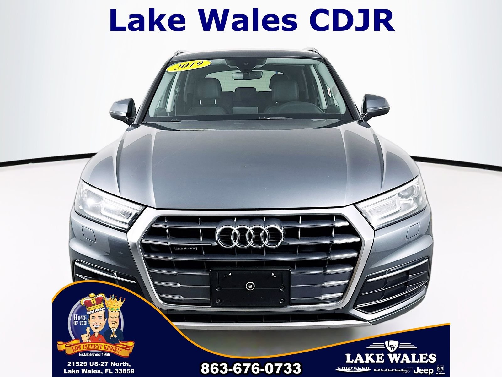 Used 2019 Audi Q5 Premium with VIN WA1ANAFY3K2111183 for sale in Lake Wales, FL