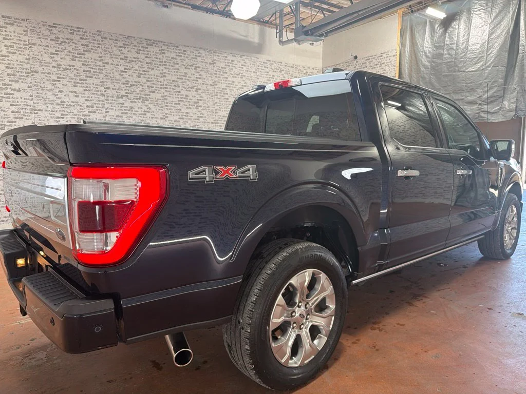 Used 2023 Antimatter Blue Metallic Ford Platinum image 7