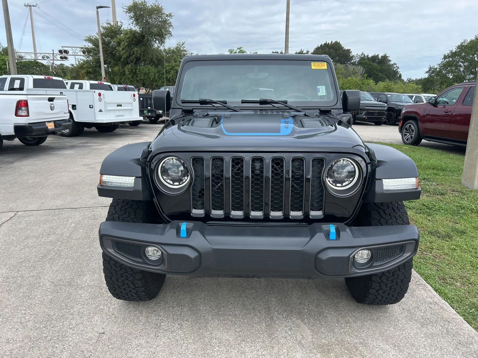 Used 2023 Black Clearcoat Jeep Rubicon 4xe image 21