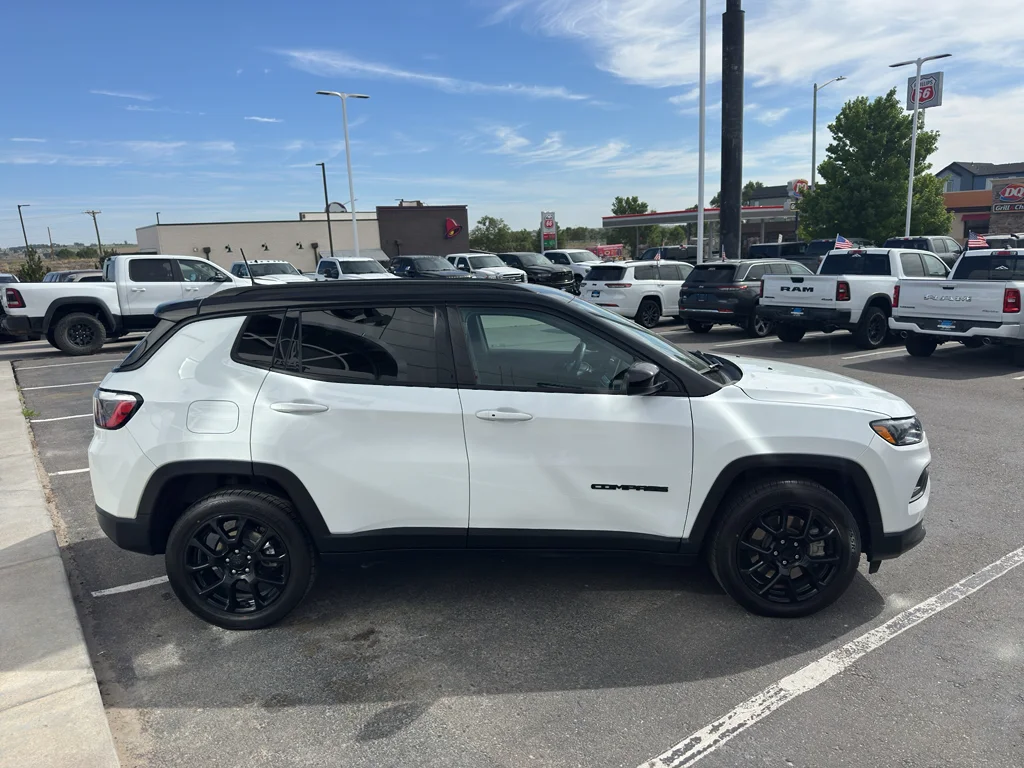 Used 2023 Bright White Clearcoat Jeep Altitude image 6
