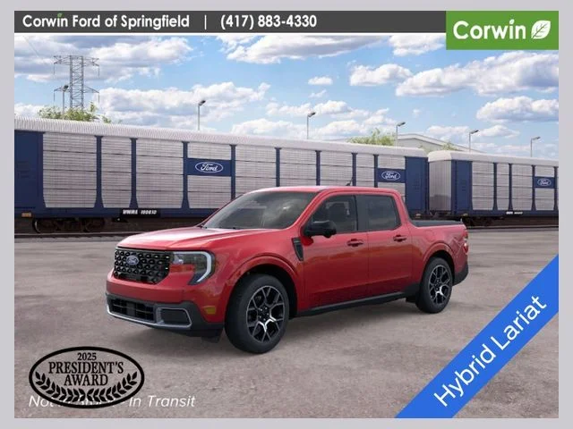 New 2026 Ruby Red Metallic Tinted Clearcoat Ford Lariat® image 1