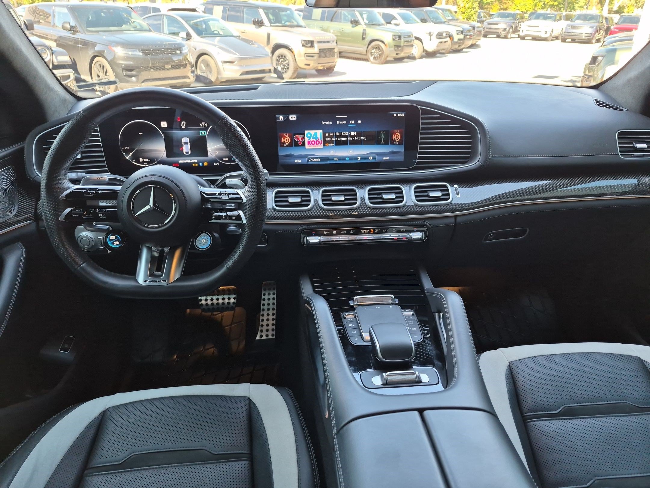 Used 2024 MANUFAKTUR Alpine Gray Mercedes-Benz AMG® GLE 63 S image 26