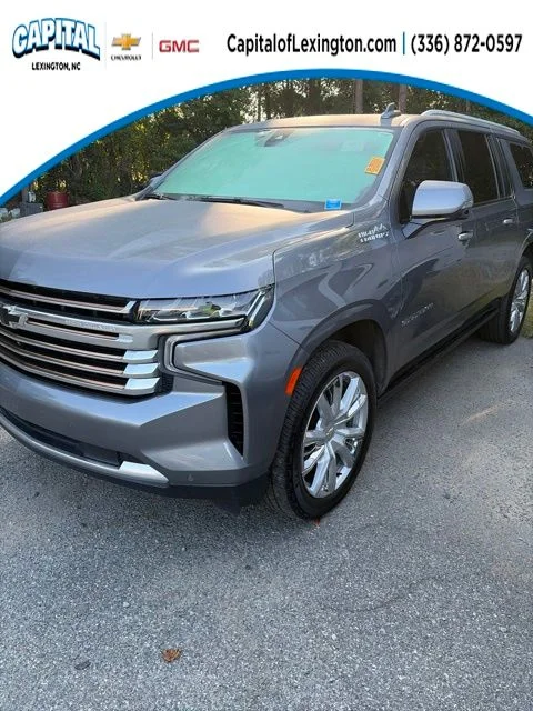 Used 2021 Gray Chevrolet High Country image 1