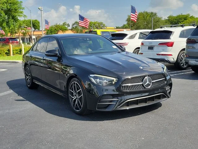 Used 2022 Black Mercedes-Benz E 350 image 3