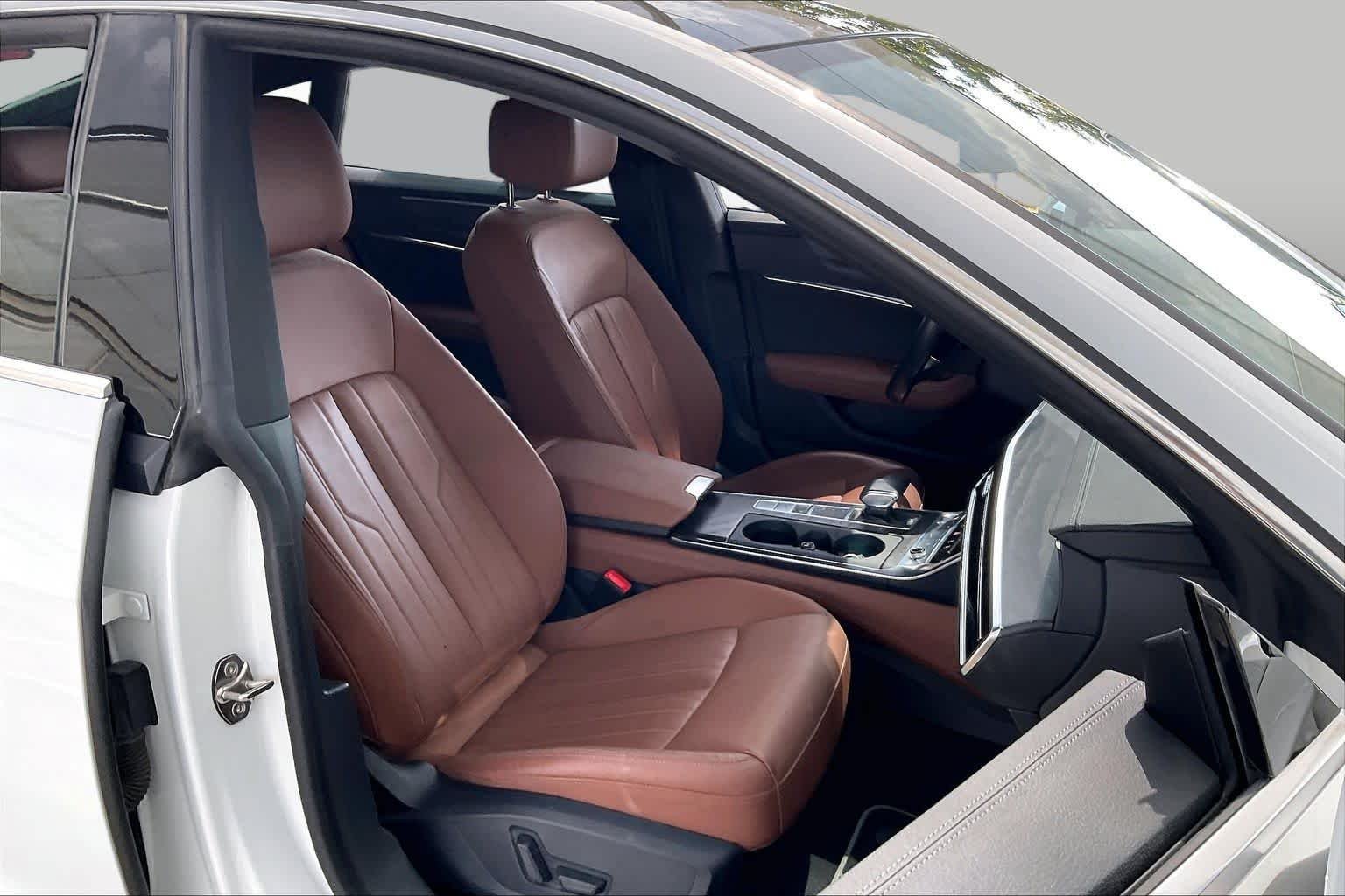 Used 2019 WHITE Audi Premium Plus image 9