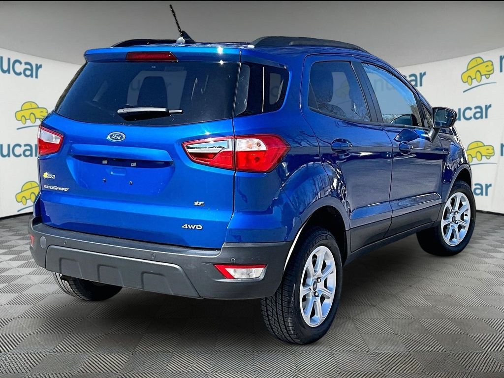 Used 2022 Lightning Blue Metallic Ford SE image 6